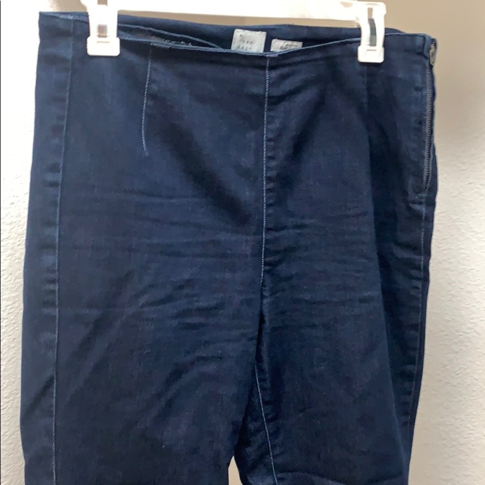 High Waisted Blue Jeans